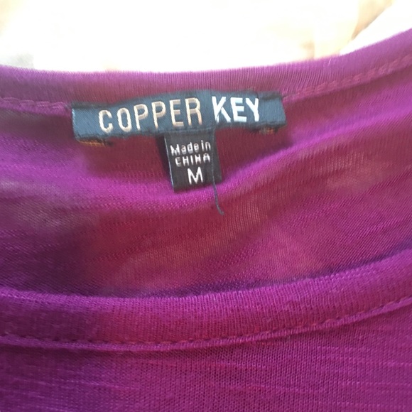 ⭐️SALE NWOT Purple Light Top Scallop Beaded Trim - Picture 3 of 3